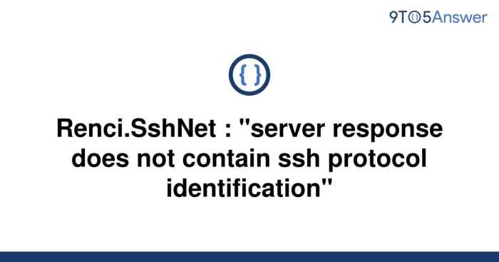 server response does not contain ssh protocol identification terbaru