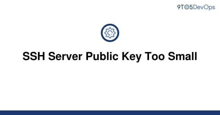 ssh server public key too small terbaru