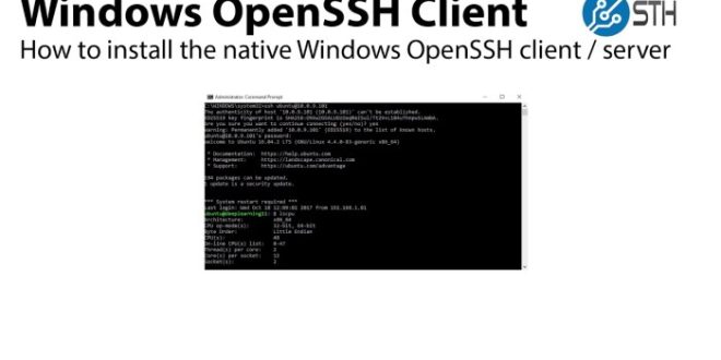 ssh server openssh configure stopped starting