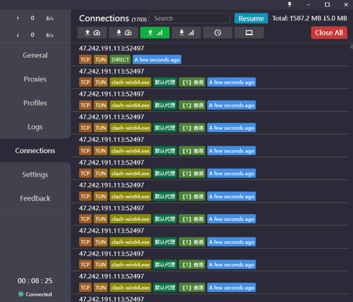 wireguard clash terbaru