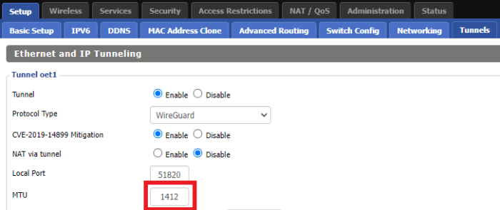 openwrt wireguard setup