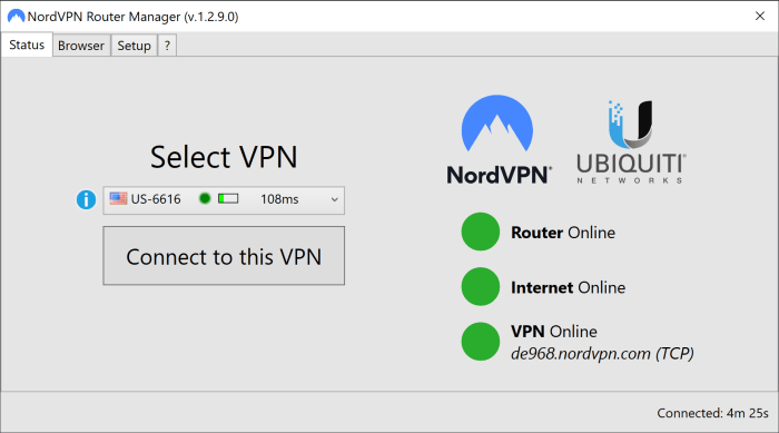 nordvpn wireguard config