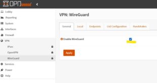 wireguard opnsense linuxserver