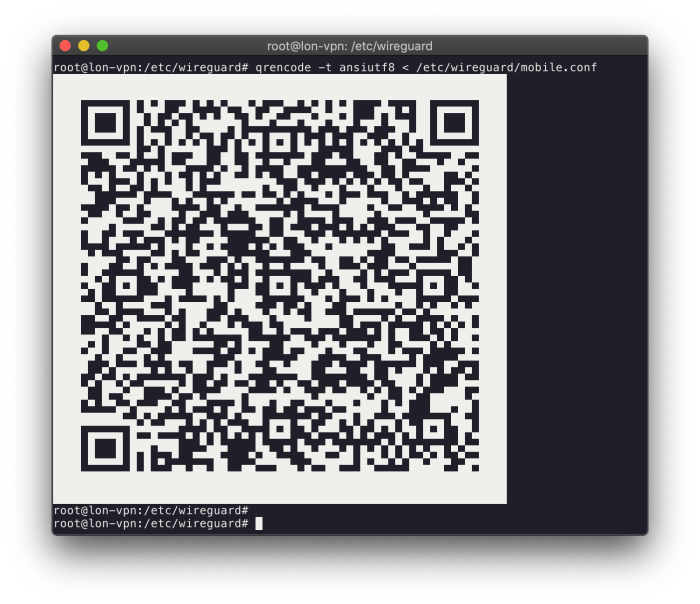 wireguard generate qr code terbaru