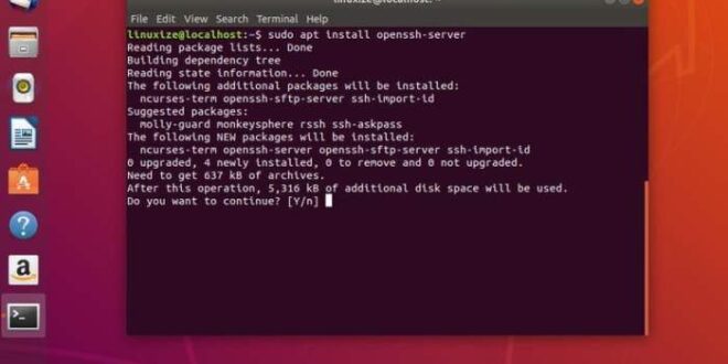 ssh server ubuntu