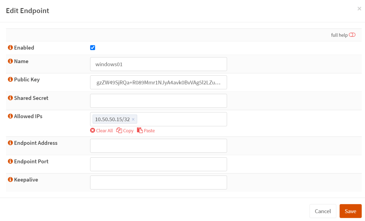 opnsense wireguard client terbaru