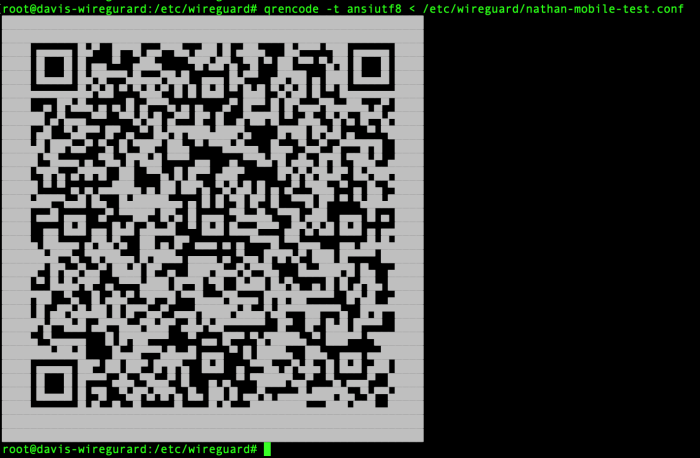 wireguard android qr code
