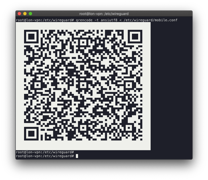 wireguard to qr code