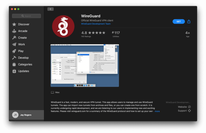 wireguard mac terbaru